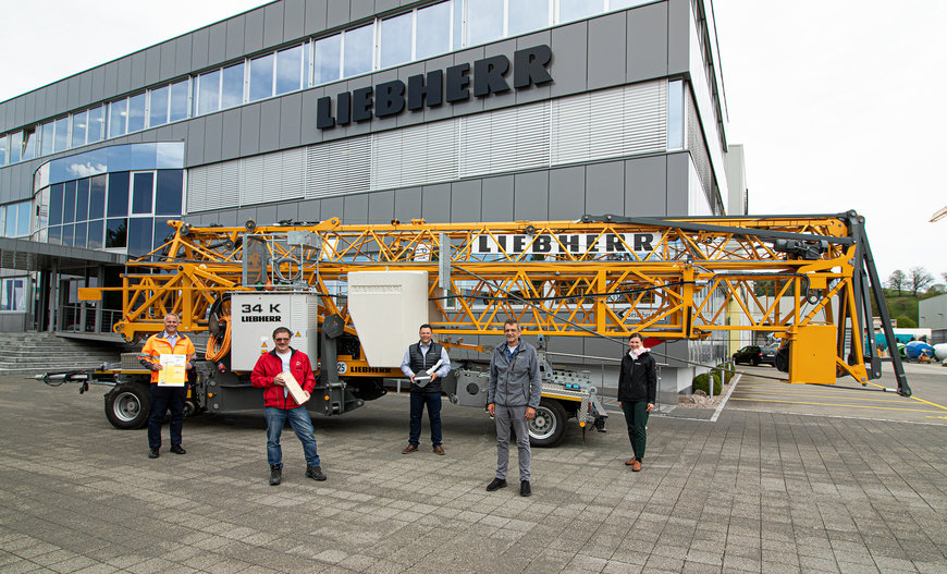 LIEBHERR SELLS ITS 2000TH 34 K FAST-ERECTING CRANE